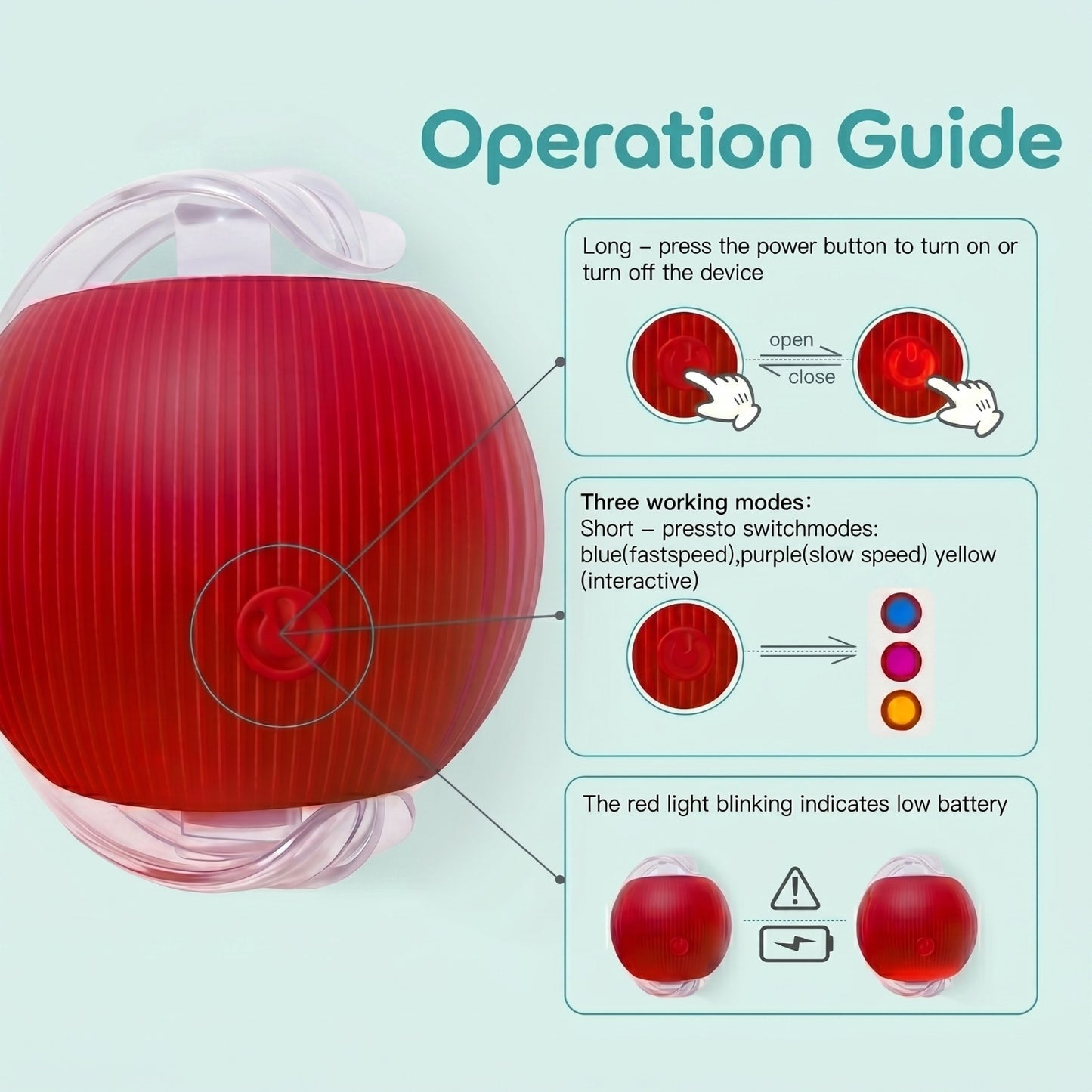 Petnix™ AutoMotion Ball - Active Fun & Stimulation