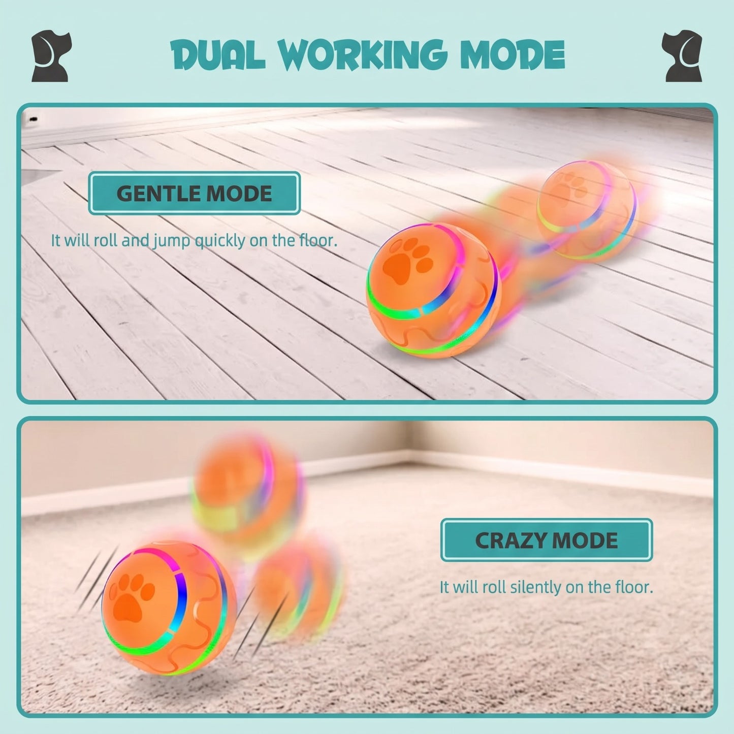 Petnix™ BouncePlay Pro – Smart Play & Exercise