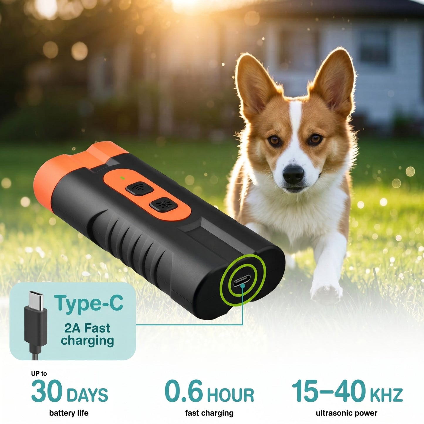 Petnix™ BarkGuard Pro – Safe Training & Behavior Control