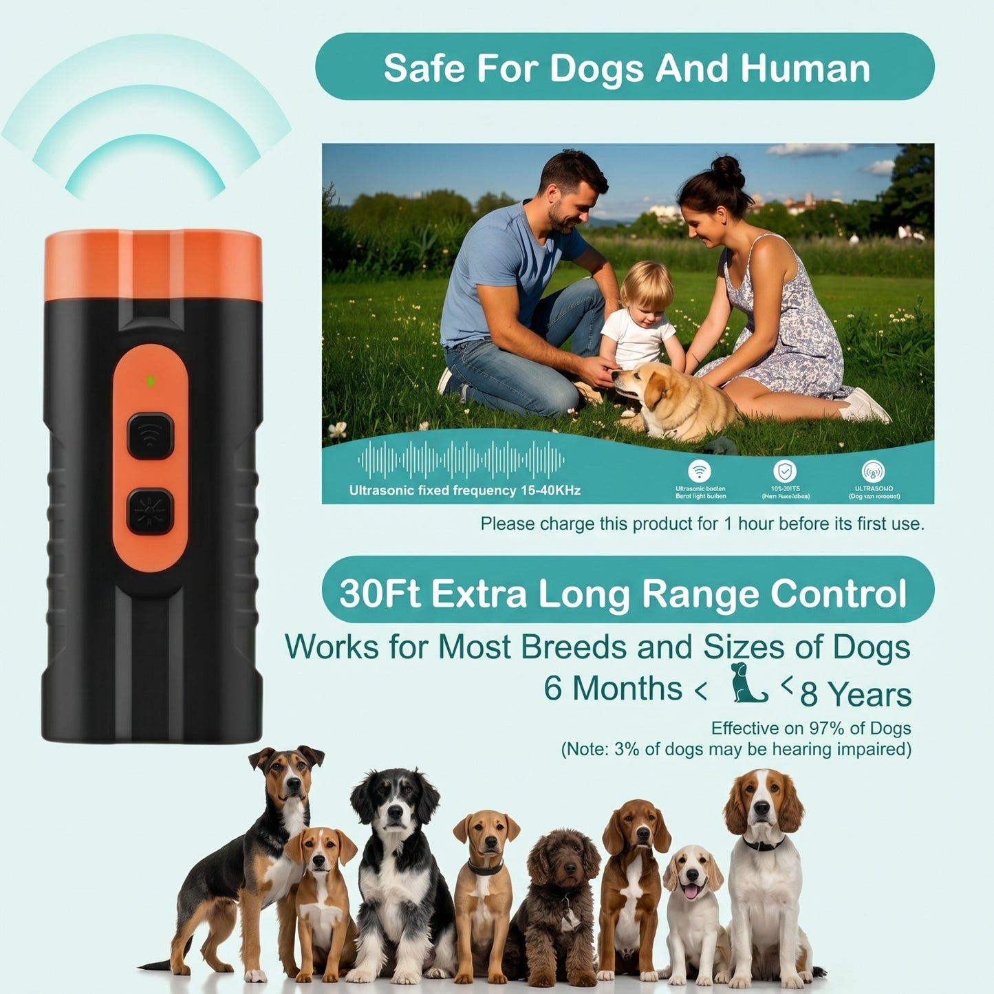 Petnix™ BarkGuard Pro – Safe Training & Behavior Control
