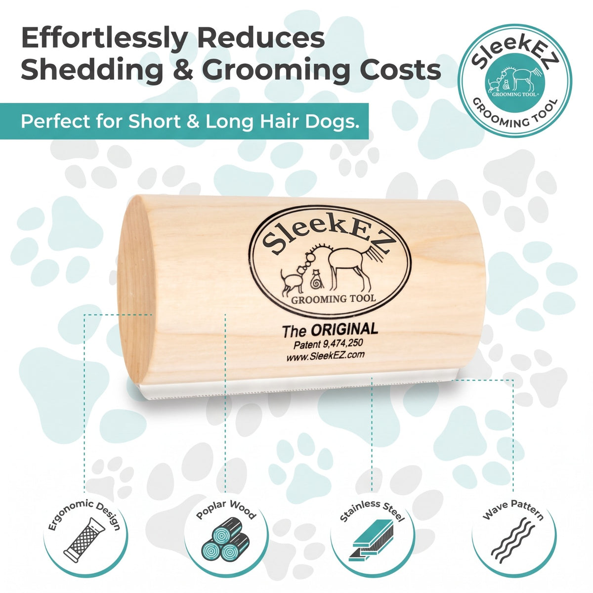 Petnix™ SleekEZ - Comb for Shedding & Grooming
