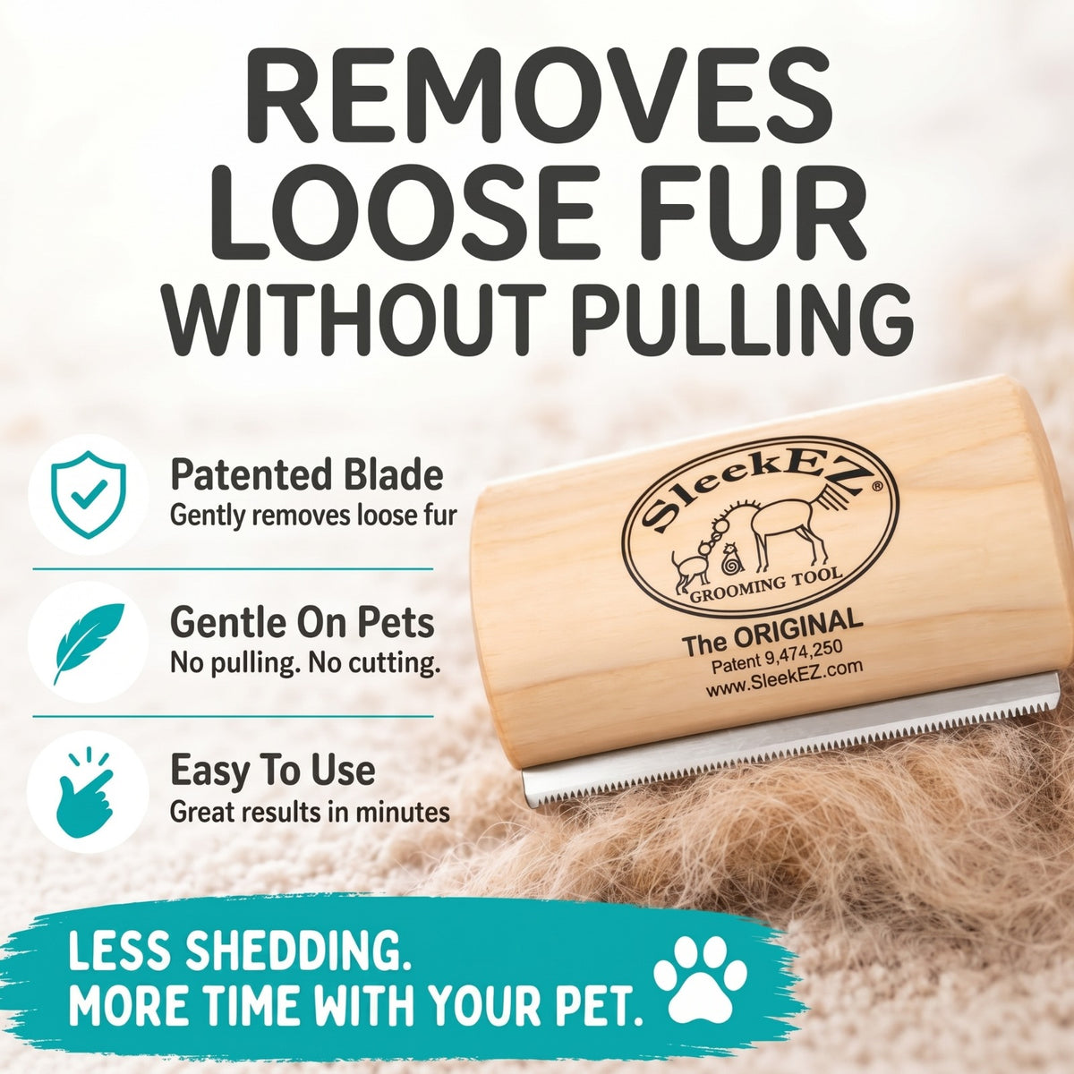 Petnix™ SleekEZ - Comb for Shedding & Grooming